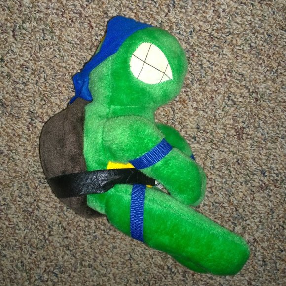 Vintage 1989 Teenage Mutant Ninja Turtles Leonardo Doll - Picture 4 of 8